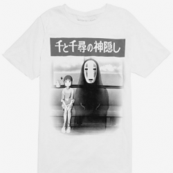 studio ghibli black and white